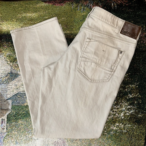 Lee Modern Series Size 36X30 White Washed Jeans - Picture 6 of 9